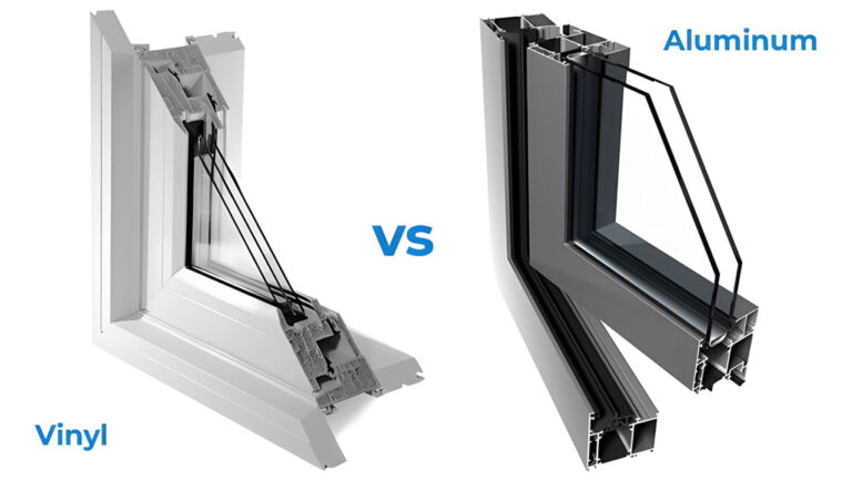 Vinyl- und Aluminiumfenster