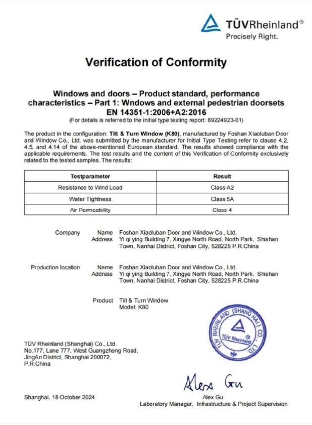 Certification CE