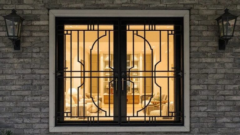 Modern Window Grill Design