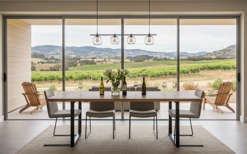 Patio Aluminum Sliding Glass Door
