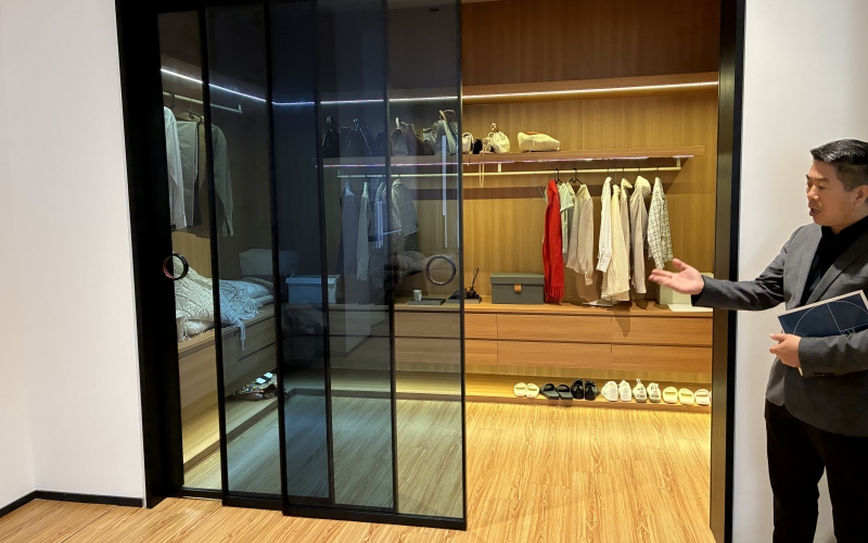 Triple Track Sliding Door