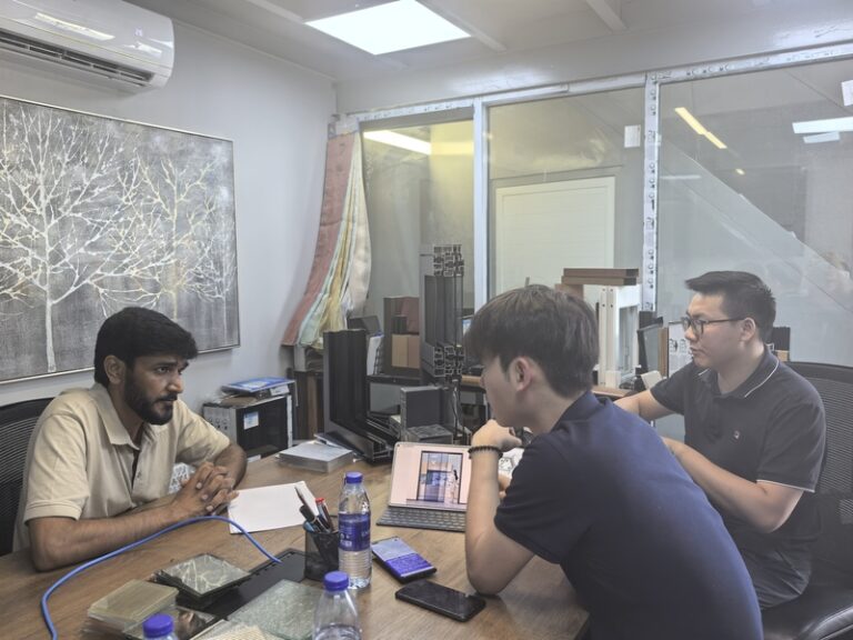 Dubai Service Center with Customers 11