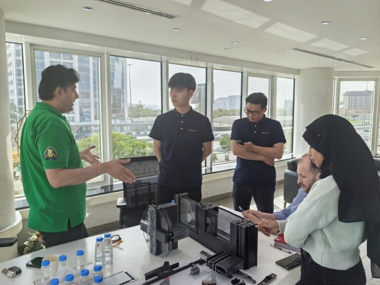Dubai Service Center with Customers 18