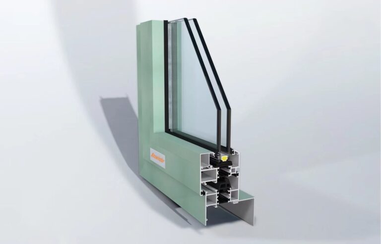 UPVC Windows Colors Light Sea Green