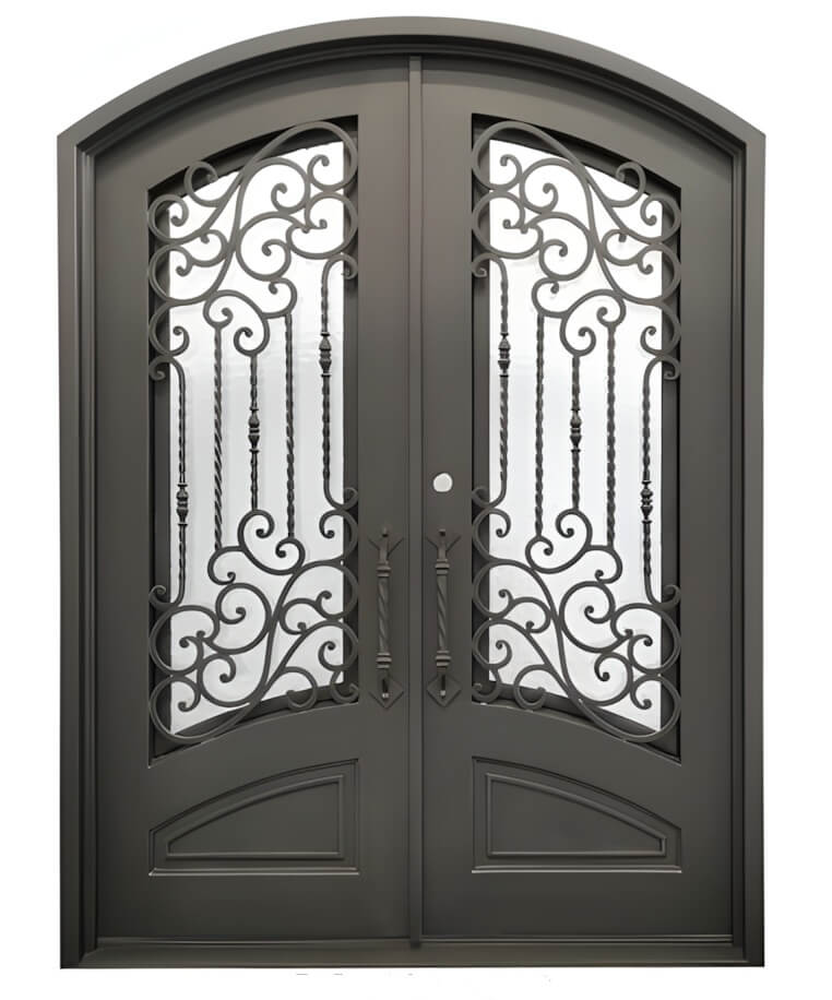 Double Steel Front Door 2