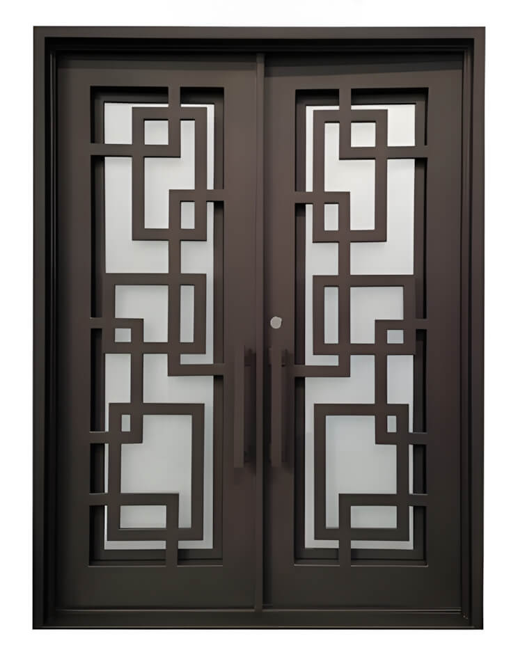 Double Steel Front Door 4