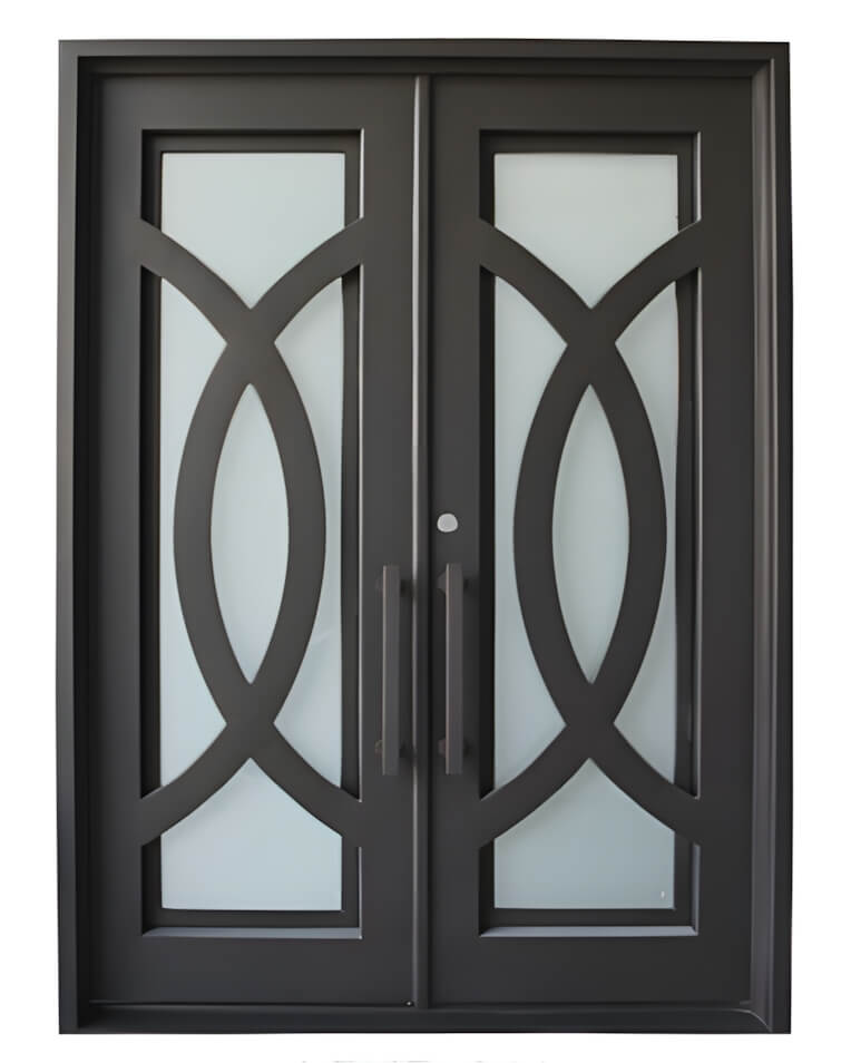 Double Steel Front Door 6