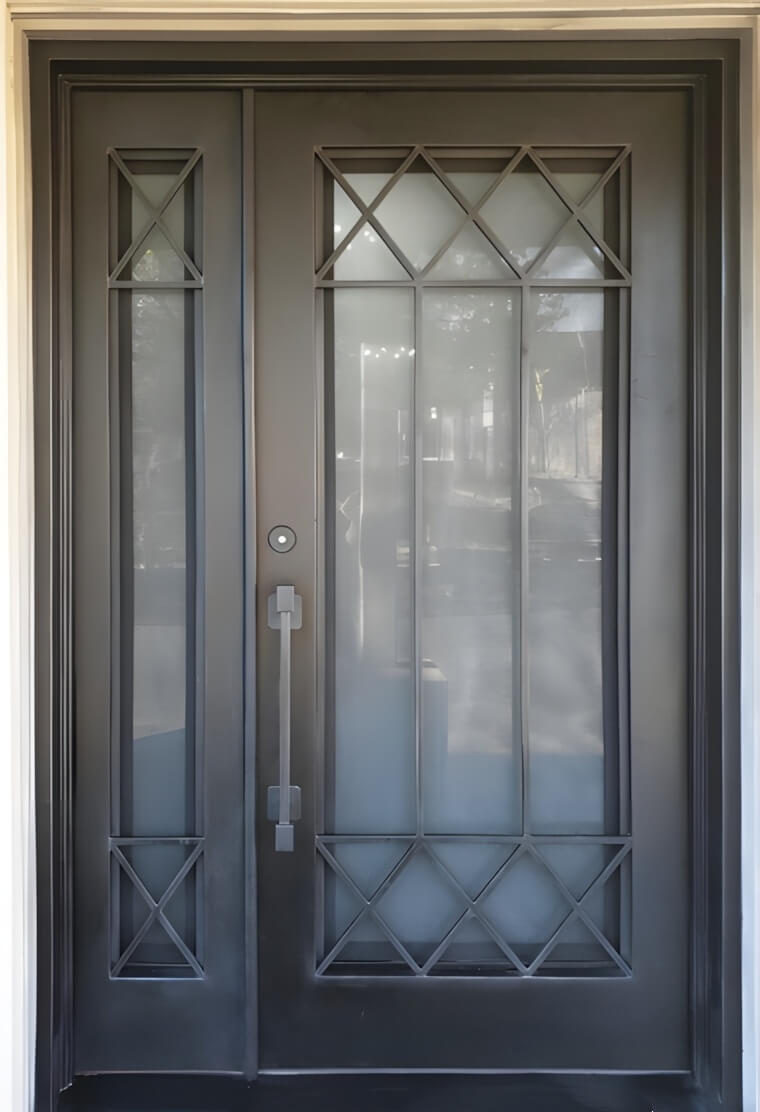 Single Steel Front Door 10