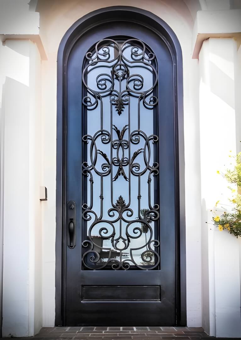 Single Steel Front Door 5