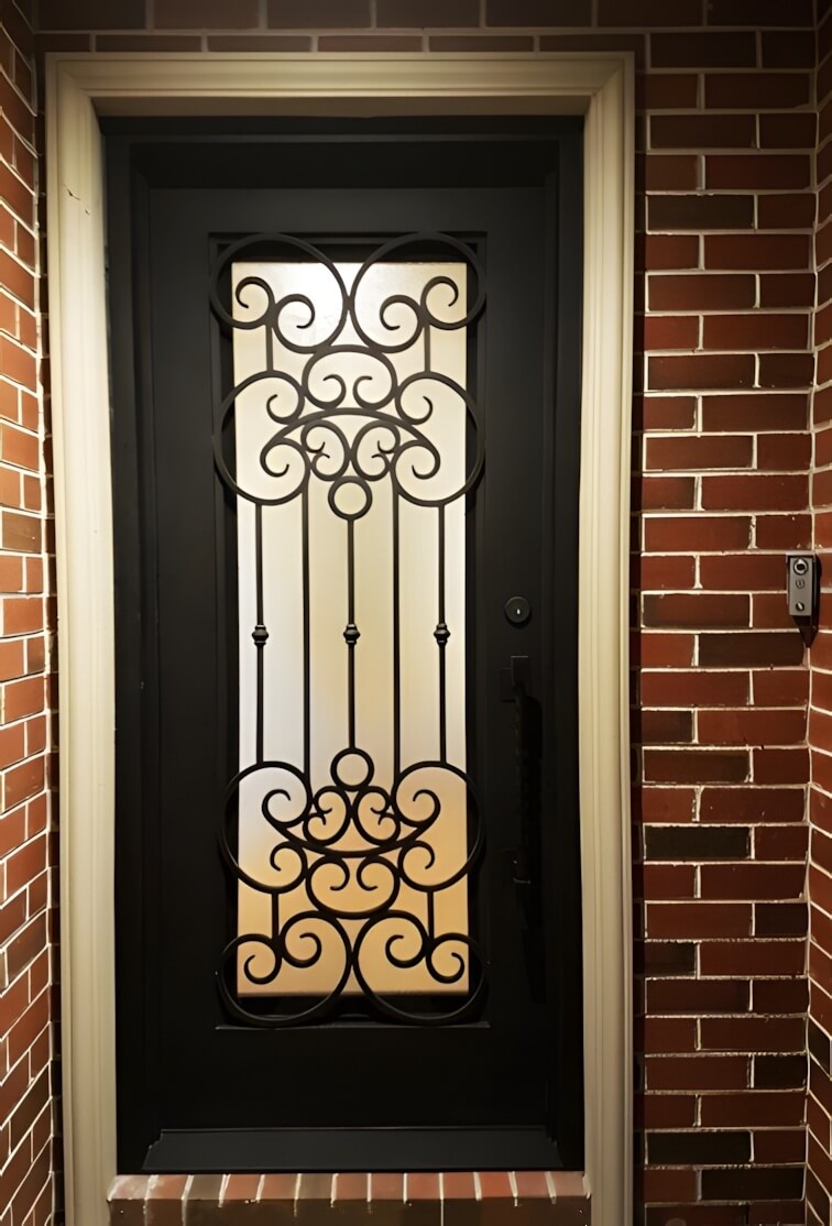 Single Steel Front Door 7