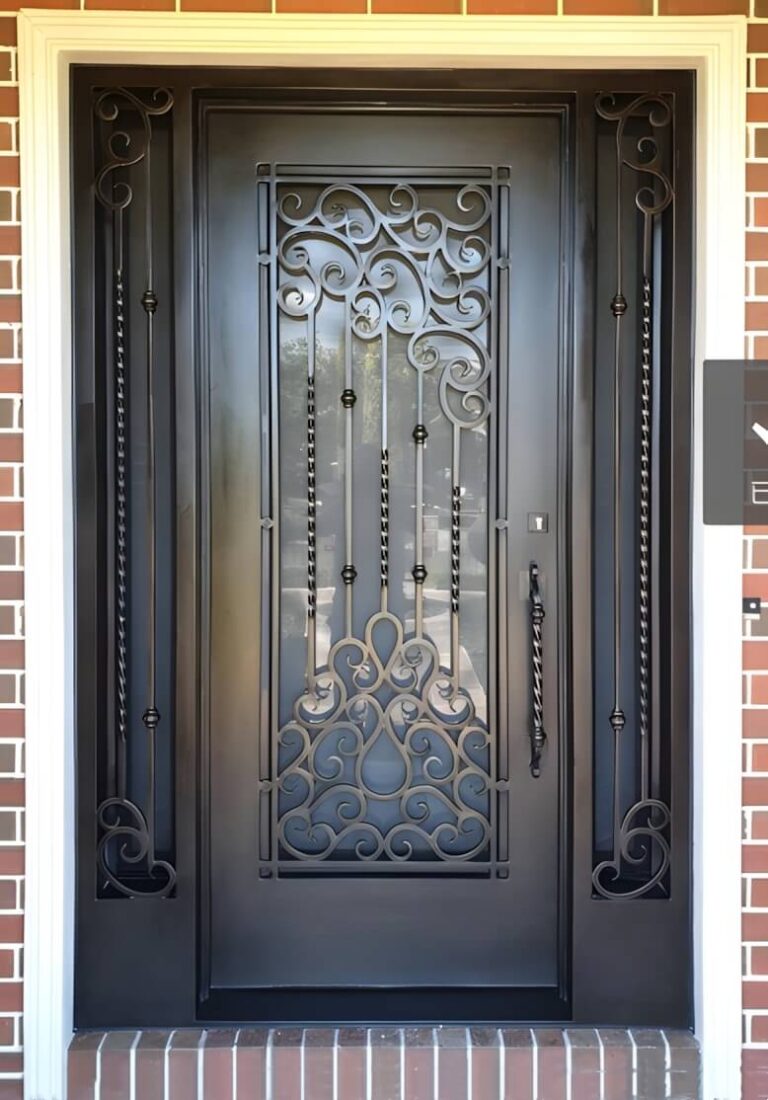 Single Steel Front Door 9
