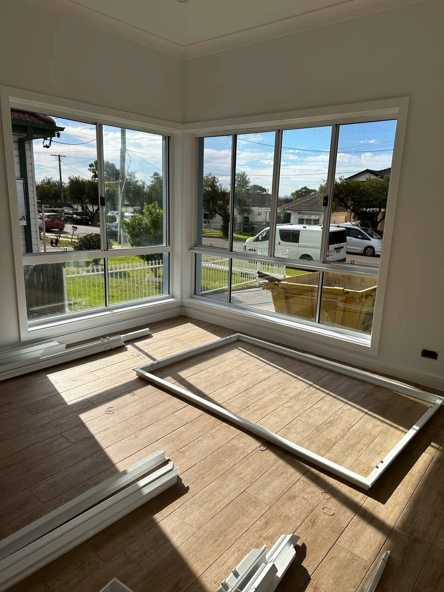 Jalousie Windows-Installation vorher
