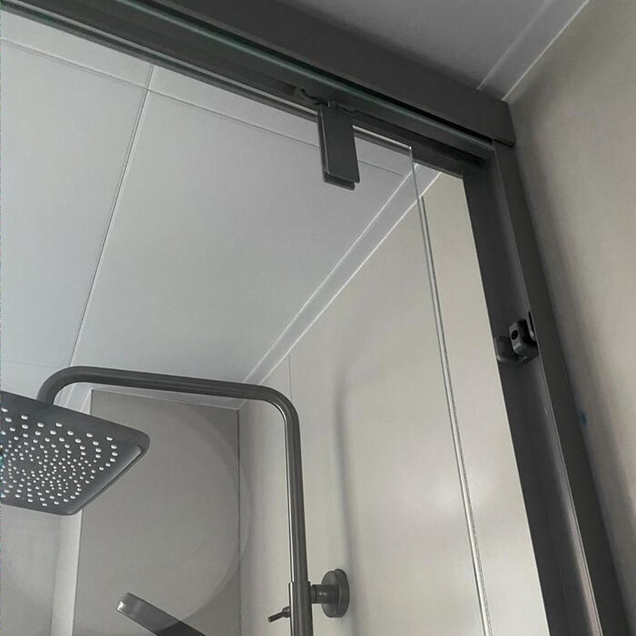 Aluminum Sliding Bathroom Door 3
