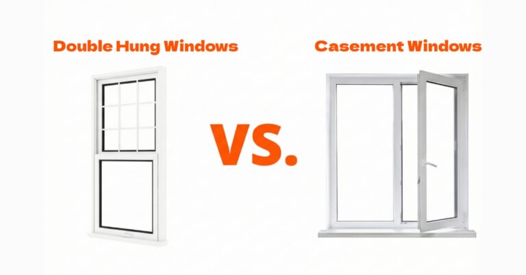 Casement vs Double Hung Windows