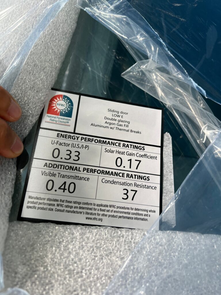 NFRC Certified Doors and Windows 2