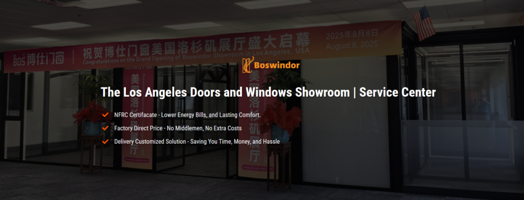 The Los Angeles Doors and Windows Showroom Service Center