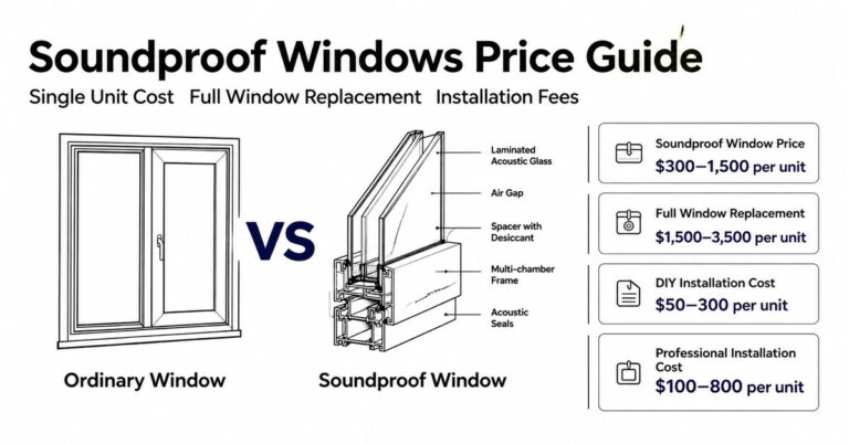 soundproof windows price guide